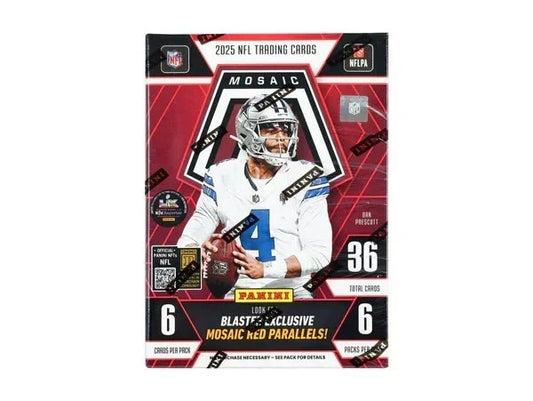 2025 Panini Mosaic Football Hobby Blaster Box - CardVault Collections
