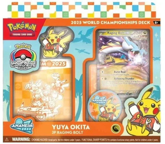 Pokemon 2025 World Championship Deck (JP Raging Bolt) (PRE - ORDER) - CardVault Collections