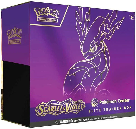 Pokemon Scarlet and Violet Pokemon Center Elite Trainer Box (Miraidon) - CardVault Collections