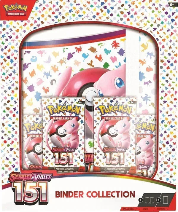 Pokemon TCG: Scarlet and Violet - 151 Binder Collection Box - CardVault Collections